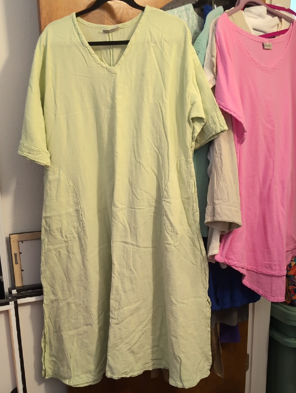 Cottonways Frosted Lime Anya Dress